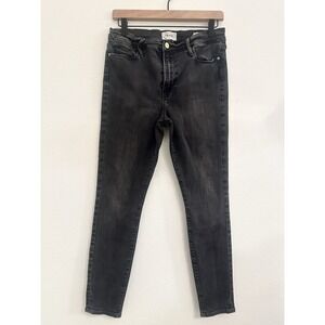 FRAME Denim Le High Skinny Womens‎ Jeans Smithson Modal Blend in Grey Size 30